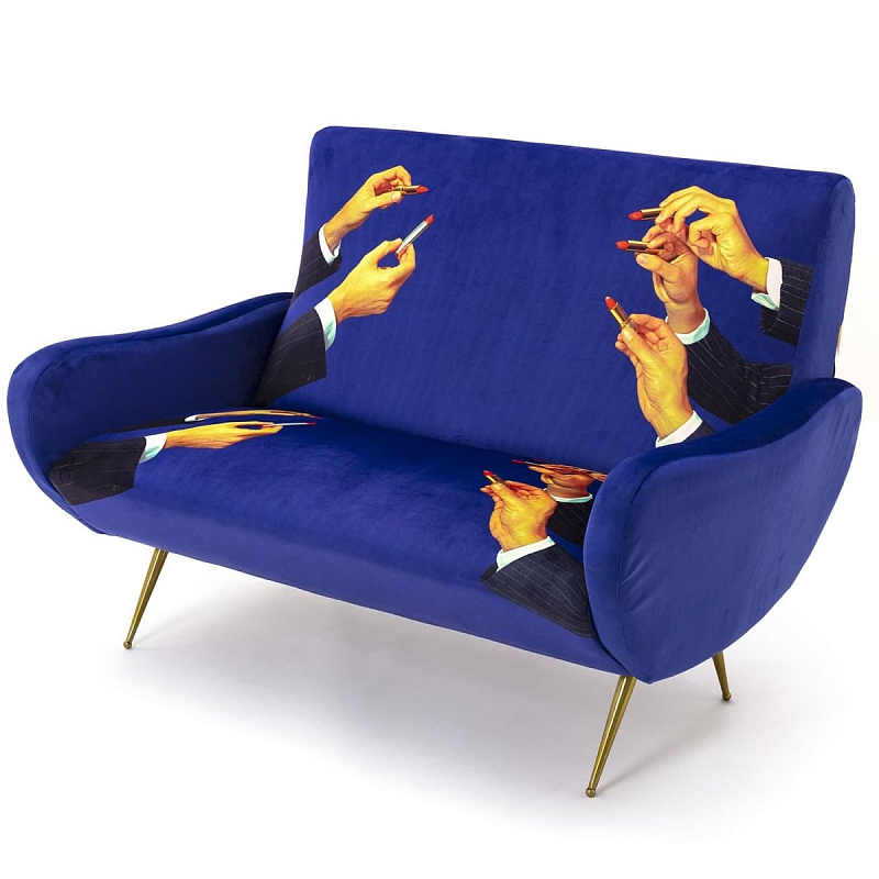 Диван Seletti Sofa Two Seater Lipsticks Фиолетовый Диван Seletti Sofa Two Seater Lipsticks Фиолетовый в Барнауле | Loft Concept