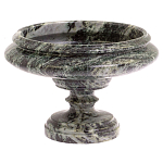 Фруктовница средняя из натурального камня Змеевик Шабровский Natural Stone Fruit Bowls варинант исполнения - 1 | Loft Concept в Барнауле