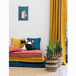 Круглая плетеная корзина Oyana Wicker Basket варинант исполнения - 2 | Loft Concept в Барнауле