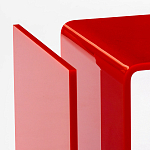 Дизайнерский кофейный стол Poltronova T01 Red Coffee Table варинант исполнения - 7 | Loft Concept в Барнауле