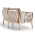 Дизайнерский уличный диван из массива дерева BOBOLI Sofa варинант исполнения - 5 | Loft Concept в Барнауле