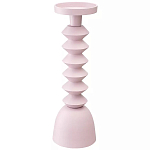 Подсвечник фигурный розовый Bright Accent 36 см варинант исполнения - 1 | Loft Concept в Барнауле