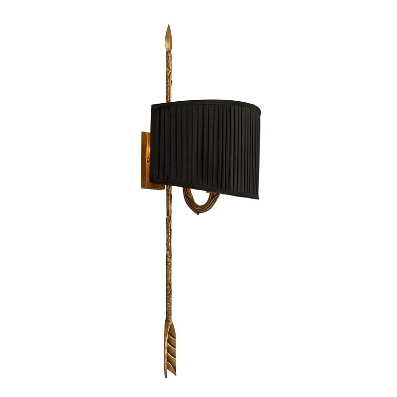 Бра Eichholtz Wall Lamp Fontaine Латунь Античная полированная Черный Бра Eichholtz Wall Lamp Fontaine Латунь Античная полированная Черный в Барнауле | Loft Concept