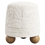 Пуф Wakonda ножки с деревянными шариками  варинант исполнения - 1 | Loft Concept в Барнауле