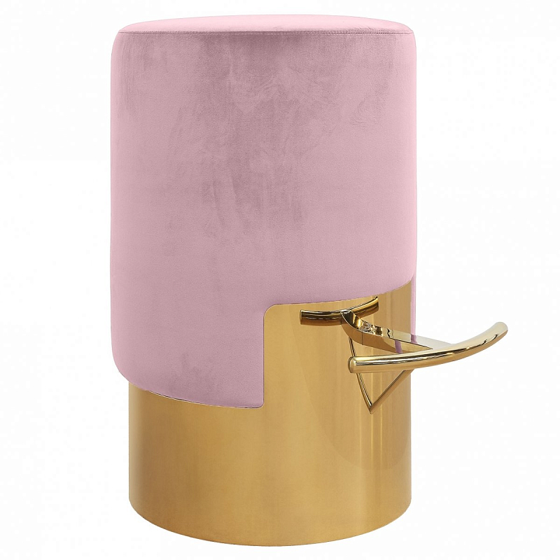 ELLA BAR STOOL Розовый Барный стул Золотой Розовый пастельный ELLA BAR STOOL Розовый Барный стул Золотой Розовый пастельный в Барнауле | Loft Concept