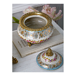 Шкатулка фарфоровая с цветочной росписью Eden Garden варинант исполнения - 6 | Loft Concept в Барнауле