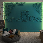 Барельеф OWLS варинант исполнения - 3 | Loft Concept в Барнауле