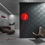 Гипсовая 3D Панель M-37 варинант исполнения - 2 | Loft Concept в Барнауле