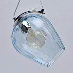 Подвесной светильник со стеклянном плафоном в форме бокала Kaleido варинант исполнения - 14 | Loft Concept в Барнауле