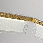 Светодиодная люстра с рельефным стеклом ICE GLASS 70 варинант исполнения - 5 | Loft Concept в Барнауле