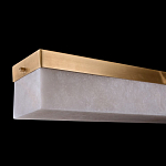 Подвесной светильник линейный из натурального камня Perfection of Geometry варинант исполнения - 3 | Loft Concept в Барнауле