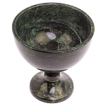 Конфетница из натурального камня змеевик Candy Bowl варинант исполнения - 2 | Loft Concept в Барнауле