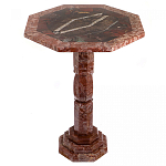 Кофейный стол из натуральных камней Лемезит и Яшма Natural Stone Tables варинант исполнения - 1 | Loft Concept в Барнауле