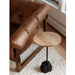 Двухместный диван Duncan винтажная коричневая кожа варинант исполнения - 7 | Loft Concept в Барнауле