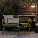 Столик журнальный металлический золотого цвета Modern Rethinking of Traditions варинант исполнения - 2 | Loft Concept в Барнауле