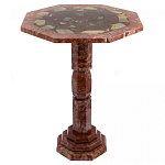 Кофейный стол из натуральных камней Лемезит и Яшма Natural Stone Tables варинант исполнения - 17 | Loft Concept в Барнауле