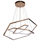 Люстра с 3-мя подвесами в виде шестиугольников Hexagon Horizontal варинант исполнения - 2 | Loft Concept в Барнауле