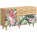 Буфет с принтом на дверцах Elise Cupboard варинант исполнения - 11 | Loft Concept в Барнауле