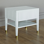 Прикроватная тумбочка с ящиком Elsa Dreams White варинант исполнения - 4 | Loft Concept в Барнауле