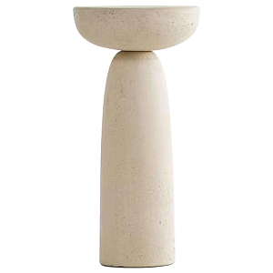 Приставной стол Tori Travertine Side Table