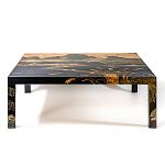 Кофейный стол с японским пейзажем Bohemia coffee table  варинант исполнения - 2 | Loft Concept в Барнауле