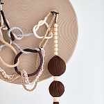 Круглое Дизайнерское Панно Дюна Round Panel Dune варинант исполнения - 1 | Loft Concept в Барнауле