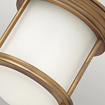 Потолочный светильник для ванных комнат с цилиндрическим стеклянным плафоном и одной лампой Hinkley варинант исполнения - 12 | Loft Concept в Барнауле