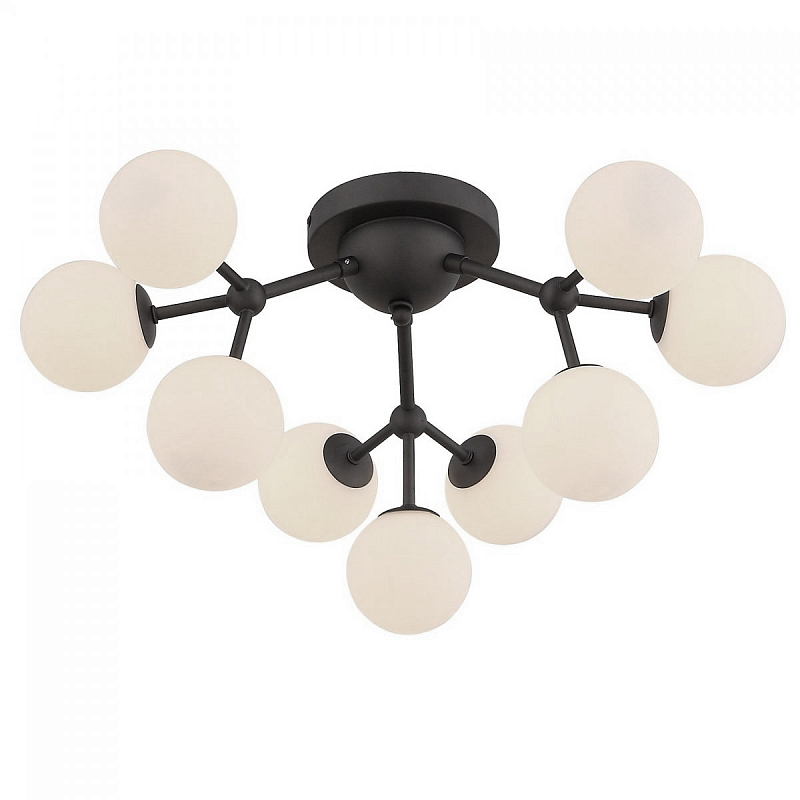 Потолочный светильник Tremolo Ceiling Light Серый Белый Потолочный светильник Tremolo Ceiling Light Серый Белый в Барнауле | Loft Concept