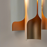 Бра из металла Dolton Wall Lamp White варинант исполнения - 5 | Loft Concept в Барнауле