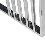 Столик журнальный с черной стеклянной столешницей Embodiment of Contemporary Art  варинант исполнения - 3 | Loft Concept в Барнауле