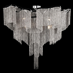 Люстра потолочная с металлическими цепочками Диаметр 99 см Atlantis Chain варинант исполнения - 1 | Loft Concept в Барнауле