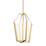  Подвесной светильник золотого цвета в форме фонаря Kichler варинант исполнения - 4 | Loft Concept в Барнауле