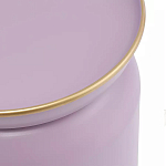 Журнальный столик круглый сиреневого цвета Noticeable Element варинант исполнения - 3 | Loft Concept в Барнауле