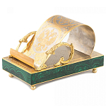 Подставка для телефона из натурального камня малахит Natural Stone Stand варинант исполнения - 2 | Loft Concept в Барнауле