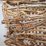 Большая Абстрактное Панно из веток и нитей Dryad Wall Art варинант исполнения - 2 | Loft Concept в Барнауле