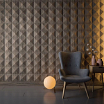 Гипсовая 3D панель с принтографией PM-104 варинант исполнения - 3 | Loft Concept в Барнауле