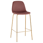 Барный стул на золотистых ножках VENDRAMIN Pink варинант исполнения - 1 | Loft Concept в Барнауле