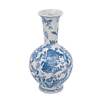 Ваза фарфоровая с синими цветочными мотивами Independence варинант исполнения - 1 | Loft Concept в Барнауле