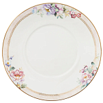 Чайный набор из фарфора с цветочным принтом на 6 персон 12 предметов Flower Porcelain Collection варинант исполнения - 2 | Loft Concept в Барнауле