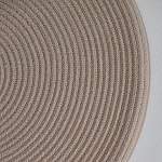 Аксессуар на стену диск из нитей Wall Decor White Thread Disc  варинант исполнения - 3 | Loft Concept в Барнауле