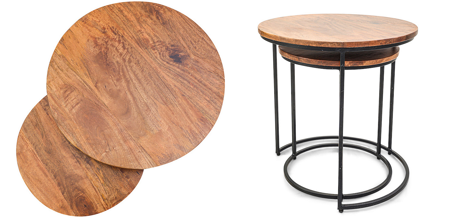 Комплект приставных столов Stafford Table darker Комплект приставных столов Stafford Table darker - Loft-Concept в Барнауле