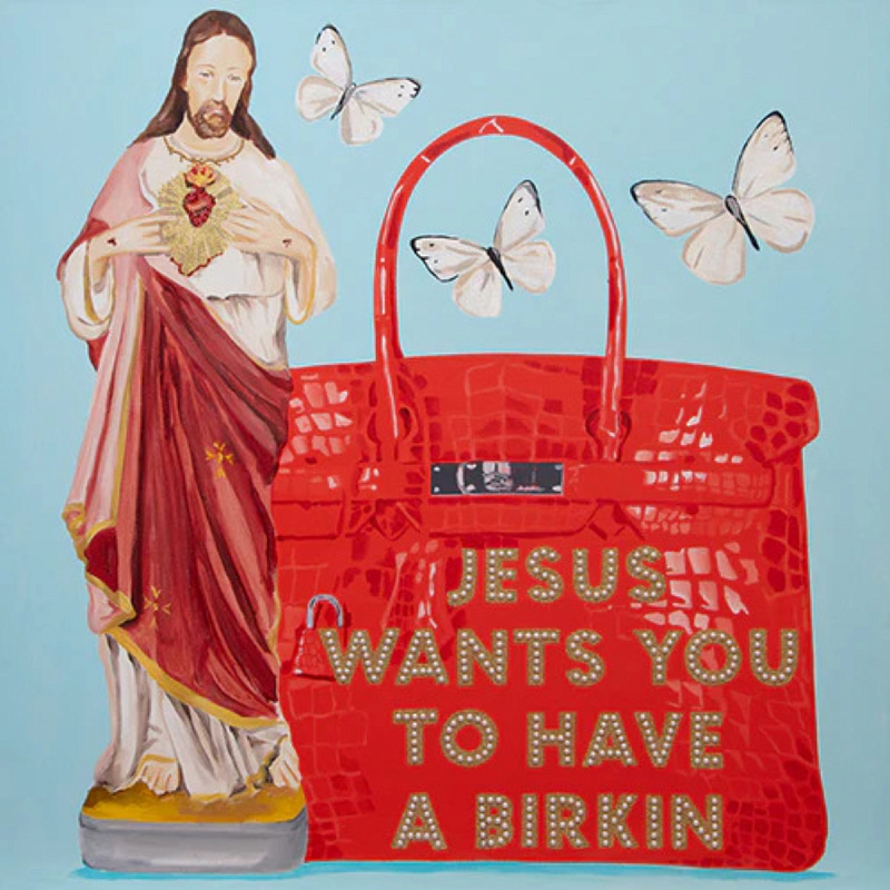 Картина Jesus Wants You To Have a Birkin Мульти Картина Jesus Wants You To Have a Birkin Мульти в Барнауле | Loft Concept
