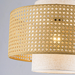 Торшер с декоративным поясом из плетеного бамбука Biuloggicu варинант исполнения - 8 | Loft Concept в Барнауле