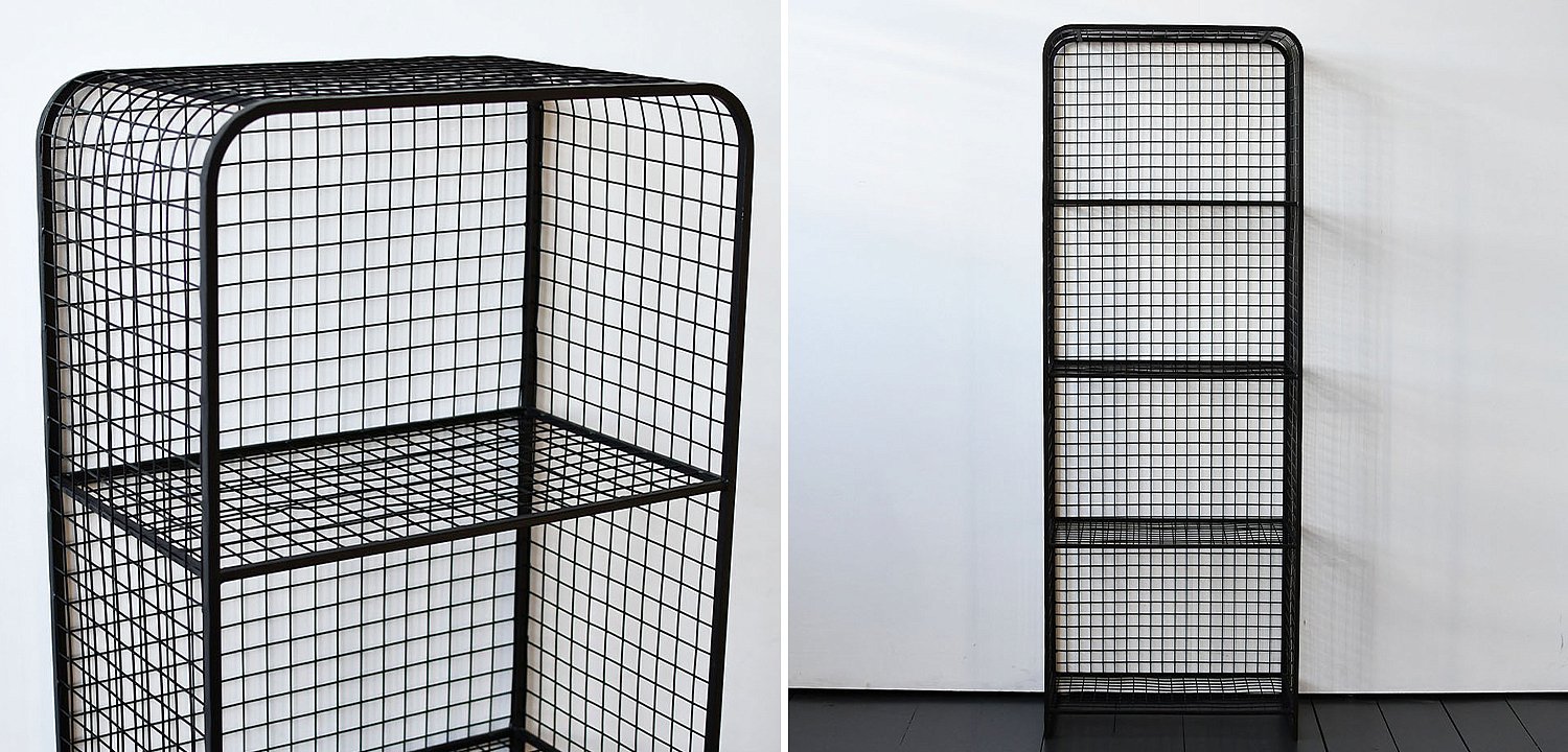 Стеллаж Knott Industrial Metal Rust Rack Стеллаж Knott Industrial Metal Rust Rack - Loft-Concept в Барнауле
