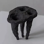 Скульптура «Чёрные дыры» варинант исполнения - 2 | Loft Concept в Барнауле