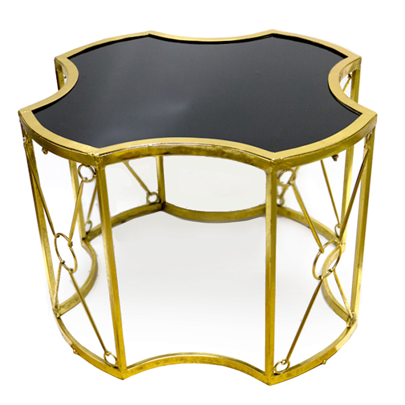 Журнальный стол Mystic Art Deco Coffee Table Золотой Черный Журнальный стол Mystic Art Deco Coffee Table Золотой Черный в Барнауле | Loft Concept