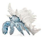 Статуэтка голубой рак с белой раковиной Marine Accessories варинант исполнения - 3 | Loft Concept в Барнауле