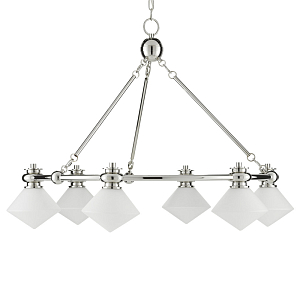 Люстра с ромбовидными плафонами Pointed Diamond Shade