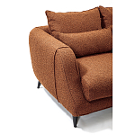 Диван в гостиную Portree Sofa Терракотовый букле варинант исполнения - 4 | Loft Concept в Барнауле