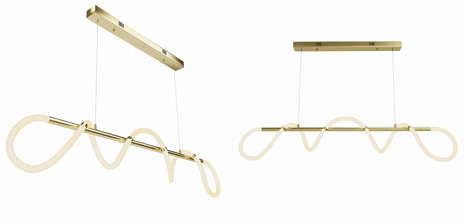 Люстра Luke Lampco Tracer Chandelier Gold Line Люстра Luke Lampco Tracer Chandelier Gold Line - Loft-Concept в Барнауле